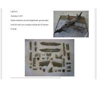 fiat g91y resin kit in 1:72 scale