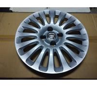 FIAT GRANDE PUNTO EVO - 1 COPRICERCHIO COPPA RUOTA BORCHIA 15" LOGO ROSSO