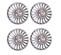Fiat Grande Punto Kit 4 Borchie Coppe Copricerchi Ruota Cerchio 15" Senza Logo