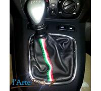 Fiat Idea cuffia cambio pelle nera