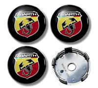 Lega Calotta Centrale Ruota Hub Set 4 per Fiat 500X Rosso Coperchi 40.6cm 15-22