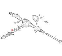 FIAT OM IVECO DAILY 35C/50C BOCCOLA DISTANZIALE DIFFERENZIALE OEM 7162214