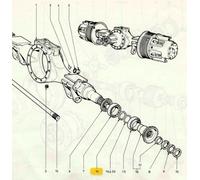 FIAT OM IVECO UNIC RONDELLA ROSETTA PIANA OEM 4639919
