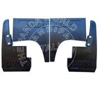 FIAT PAND4x4 PARASPRUZZI ANT. E POST. LOGO FIAT BLACK