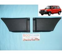 FIAT PANDA 141 86>03 750 COPPIA MODANATURA LATERALE PARAFANGO ANTERIORE SX+DX