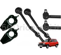 FIAT PANDA 141 86>03 - KIT 6PZ SOSPENSIONI 2 BRACCI + 2 MONTANTI + 2 TESTINE 750