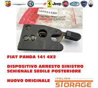 FIAT PANDA 141 ARRESTO SINISTRO SEDILE POSTERIORE NUOVO ORIGINALE 180951580