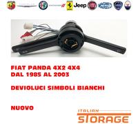 FIAT PANDA 141 DEVIOLUCI DEVIOGUIDA SIMBOLI BIANCHI NUOVO 181117880