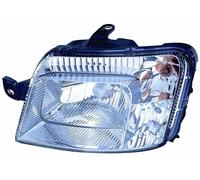 FARO PROIETTORE ANTERIORE SX ATTACCO GIALLO REGOLAZIONE EL PER FIAT PANDA 03>09