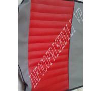 FIAT PANDA 30 COPRISEDILI LINEA BICOLORE GRIGIO SCURO e ROSSO 3C visioni stile