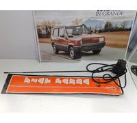 FIAT PANDA 30 - SEAT MARBELLA - ANTENNA NERA SFILABILE Cm 81 UNICARS