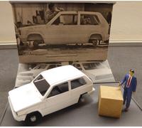 FIAT PANDA 40° ANNIVERSARIO PANDA ZERO CENTRO STILE ITALDESIGN 1980 BRUMM S2201