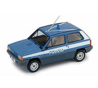 MODELLINO AUTO BRUMM STATICO FIAT PANDA 45 1980 POLIZIA MODELLISMO SCALA 1:43