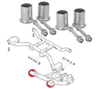 Fiat Panda 4X4 Boccole E Bulloni Per Due Bracci Posteriori