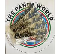 FIAT PANDA 4X4 FREGIO EMBLEMA LOGO PANDA 4X4 BLU N. 35 RICAMBIO COMPATIBILE
