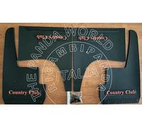 FIAT PANDA 4x4 PARASPRUZZI ANT. E POST. LOGO COUNTRY CLUB RICAMBIO COMPATIBILE