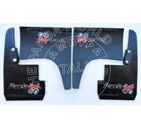 FIAT PANDA 4x4 PARASPRUZZI ANT. E POST. LOGO N. 30 RICAMBIO COMPATIBILE