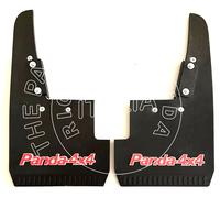FIAT PANDA 4X4 PARASPRUZZI POST. SCRITTA BIANCO ROSSO PRODOTTO COMPATIBILE