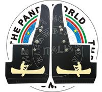 FIAT PANDA 4X4 SISLEY PARASPRUZZI POSTERIORI CANOA AVORIO PRODOTTO COMPATIBILE