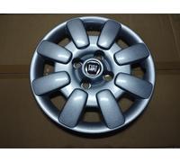 FIAT PANDA DAL 2009 AL 2012 - 1 PZ. COPPA RUOTA BORCHIA 13" LOGO ROSSO