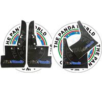 FIAT PANDA PARASPRUZZI ANT. E POST. LOGO FIATPANDA PRODOTTO COMPATIBILE