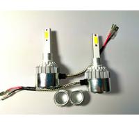 Fiat Punto 1993-1995 2x H1 Kit LED Auto Doppio Faro Nebbia Lampadine Bianco Puro