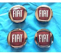 FIAT PUNTO EVO CROMA 2008 DUCATO SET 4 PZ. COPRIMOZZO CERCHI IN LEGA INT/EST 60