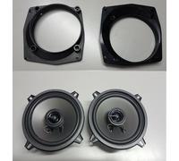 FIAT PUNTO fino al 1999 ALTOPARLANTI posteriori 60W-2VIE +SUPPORTI- By IMPACT