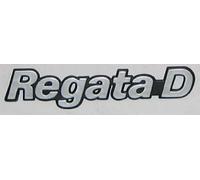 Fiat Regata Diesel - Logo Scritta Fregio Posteriore