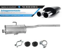 Fiat Scudo 1.6/1.9 D 95-03 Corto Silenzioso Centrale Con Omologazione E