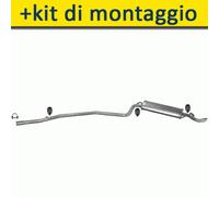 FIAT SEICENTO HATCHBACK 0.9 1.1 40/54HP 1998- Silenziatore Marmitta Posteriore+
