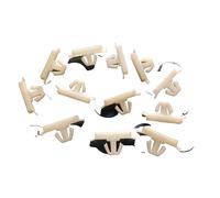 FIAT UNO TURBO MK2 KIT 12 PEZZI CLIP MOLLETTE PROFILO MODANATURA PARAURTI NEW