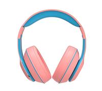 Fiauli 1 set di cuffie wireless, cuffie da gioco ergonomiche per bassi pesanti 5.1 compatibili con Bluetooth, surround stereo, cuffie wireless pieghevoli a 90 gradi per PC sportivi Rosa