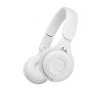 Fiauli Cuffie Bluetooth senza fili, Cuffie over-ear con riduzione del rumore intelligente ad alta fedeltà, compatibili con Bluetooth 5.0 Cuffie sportive da gioco stereo carine per PC laptop Bianco