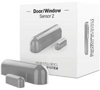 Fibaro FGDW-002-2 Tür-e Fensterkontakt 2 Grigio-Z-Wave Plus, 0 W, 3 V