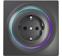 Fibaro FGWOF-011-8 presa energia Tipo F Nero