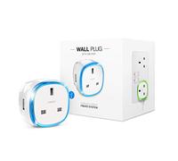 FIBARO FGWPG-121 Z-Wave Plus Presa Intelligente da Parete Tipo G con USB Charger