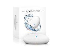 FIBARO Flood Z-Wave Plus Water Leak, Sensore di Allagamento, 3 V, Bianco