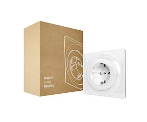 FIBARO N Outlet - Presa standard tipo F femmina, Bianco, FGWSONF-011