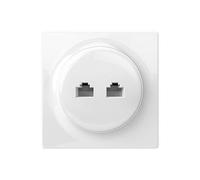 Fibaro Walli N presa energia 2 x RJ-45 Bianco