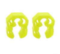 Fibbia a clip per manometro con sgancio rapido per tubi da immersione diametro 10 16 mm progettata per fissare il secondo stadio e il manometro (giallo)