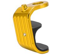 Fibbia a Forma di E Lega di Alluminio Plastica Polis Design Leggero Gancio La Fibbia E per BromptonBlack è Forte E Robusta in Grado di Tenere Saldamente in Posizione il (GOLD)