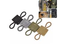 Fibbia a nastro elastico per asta d'antenna Fermo per rilegatura a tubo Fibbia per fettuccia in corda elastica Fashion