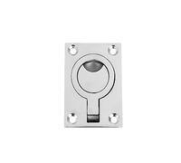 Fibbia A Pavimento Quadrata In Acciaio Inossidabile, Fibbia Del Ponte Dell'anello Di Trazione Della Maniglia Del Coperchio Del Portello Della Fibbia Del Pavimento Marino, Accessori Hardware Della Nave