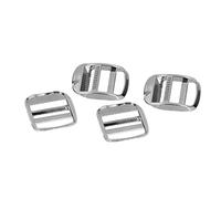 Fibbia a Sgancio Regolabile in Metallo Zaino da 1 Pollice Hardware Chiusura a Scaletta Accessori per Borse Fibbie per Cinture
