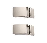 Fibbia automatica in lega da uomo d'affari moda fibbia per cintura con placca