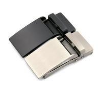Fibbia automatica in lega da uomo d'affari moda fibbia per cintura con placca