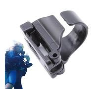 Fibbia automatica per occhialini da snorkeling, con clip e fibbia automatica, portatile, leggera, attrezzatura da snorkeling per un fissaggio facile e sicuro