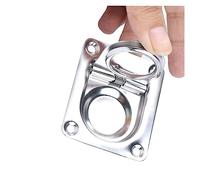 Fibbia Da Pavimento Marina, Accessori Hardware Marini In Acciaio Inossidabile Stampaggio Quadrato Rotondo E Fusione In Acciaio Inossidabile 316, Hardware Marino,Resistente alla corrosione(1202S-65mm*