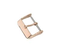 Fibbia,Fibbia Dell'orologio 10 pz, commercio all'ingrosso 8 10 12 14 16 18 20 22mm cinturino in metallo cinturino fibbia donna uomo argento oro acciaio inossidabile lucido chiusura(10pcs Rose gold,14m